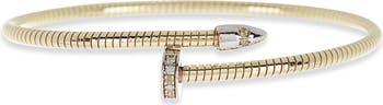 Diamond Bangle Bracelet - 0.1ct.