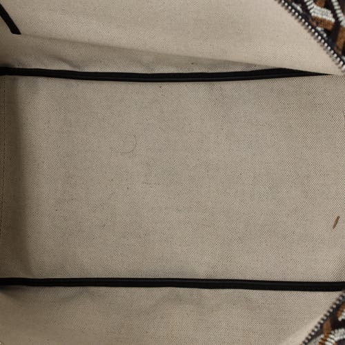 Pre-owned Goyard Goyard Artois Tote Coated Canvas Mm In Black