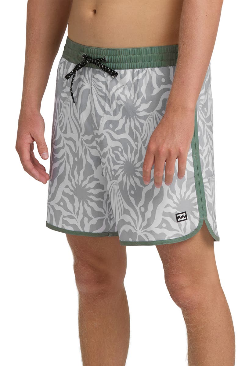 Billabong 73 Layback Swim Trunks, Alternate, color, Alloy