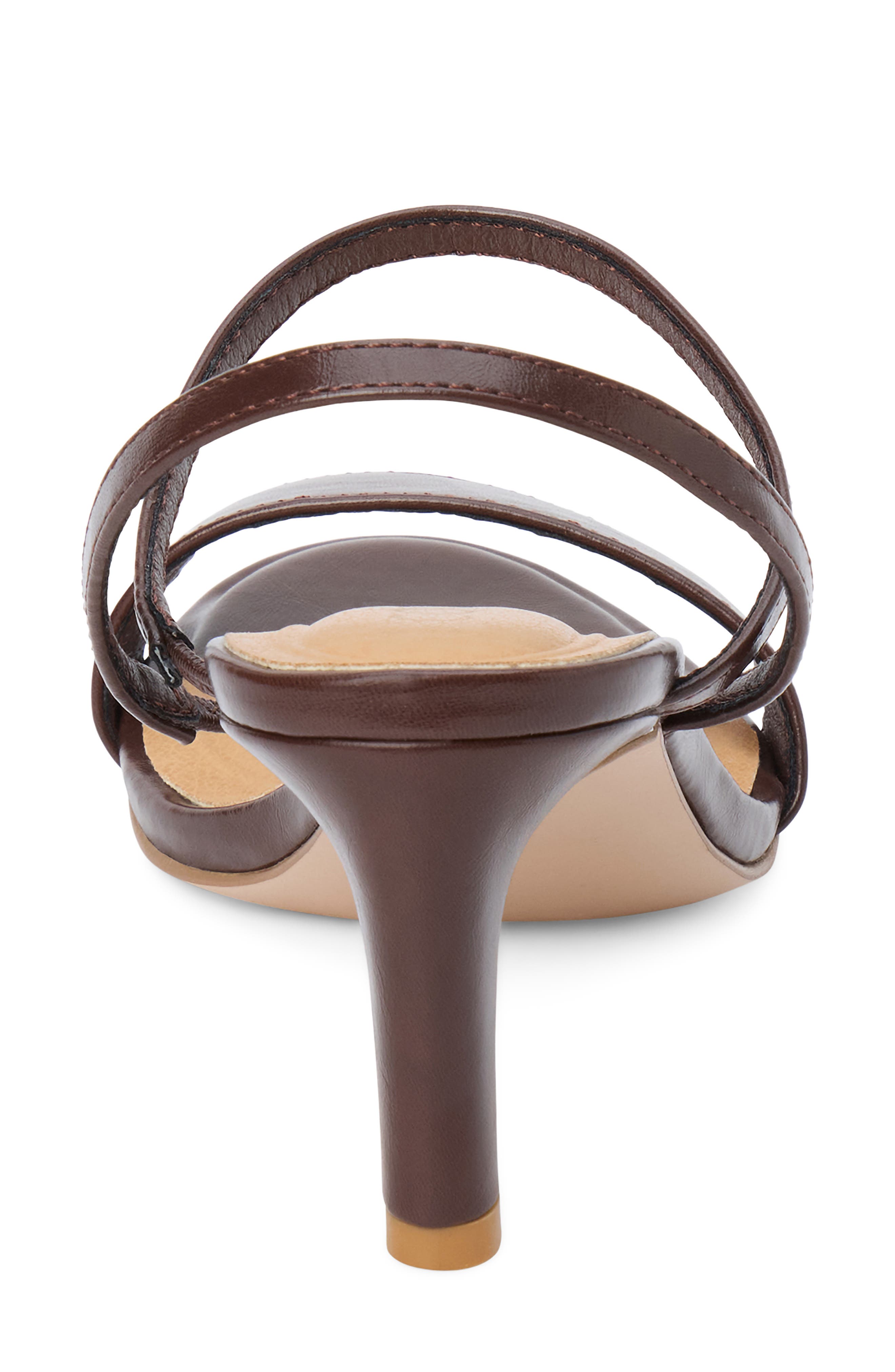 Trinity Slingback Kitten Heel Sandal, Alternate, color, CHOCOLATE