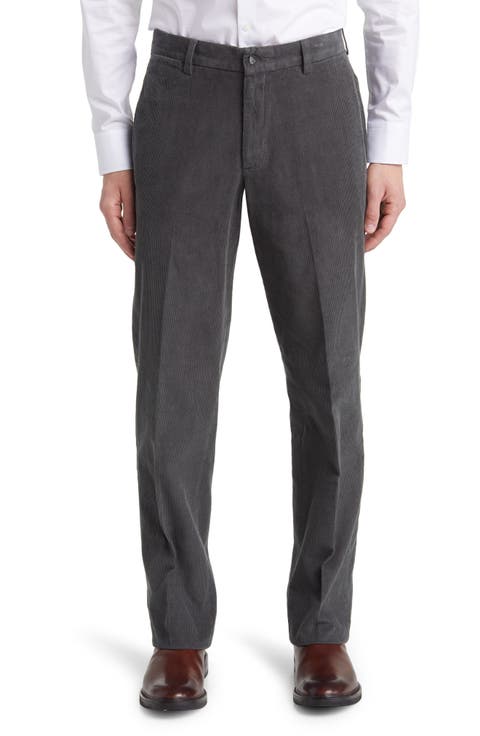 Flat Front Corduroy Dress Pants (Regular & Big)