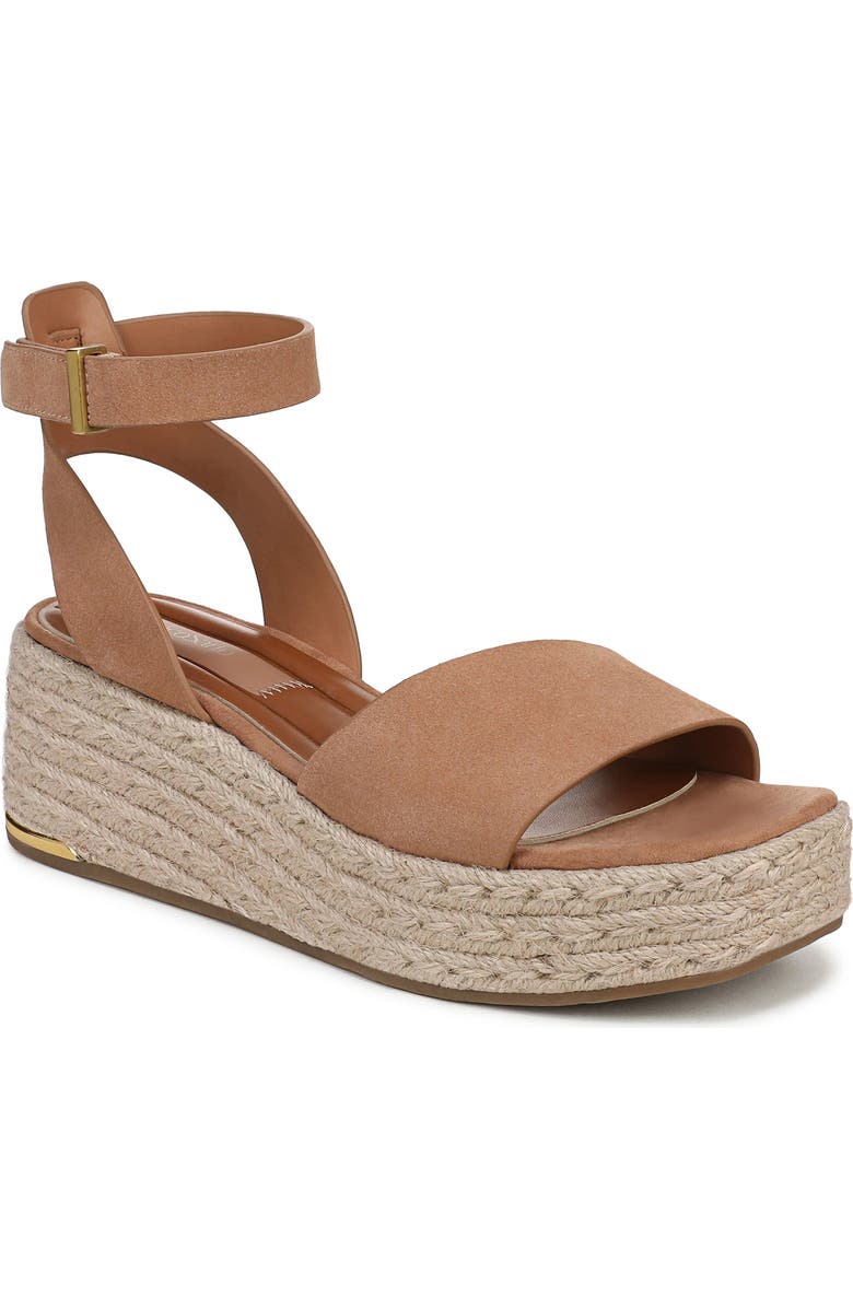 Franco Sarto Tiffany Platform Wedge Sandal, Main, color, Sunset Blush