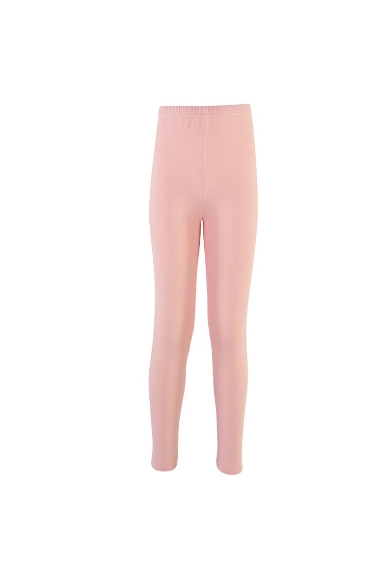 Organic Cotton Leggings for Young Ladies, Alternate, color, Solid Pink Navy
