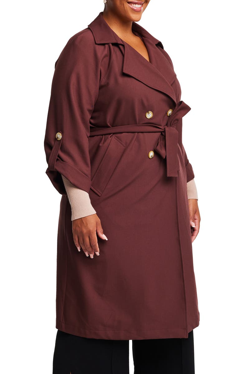 Estelle Noella Trench Coat, Alternate, color,