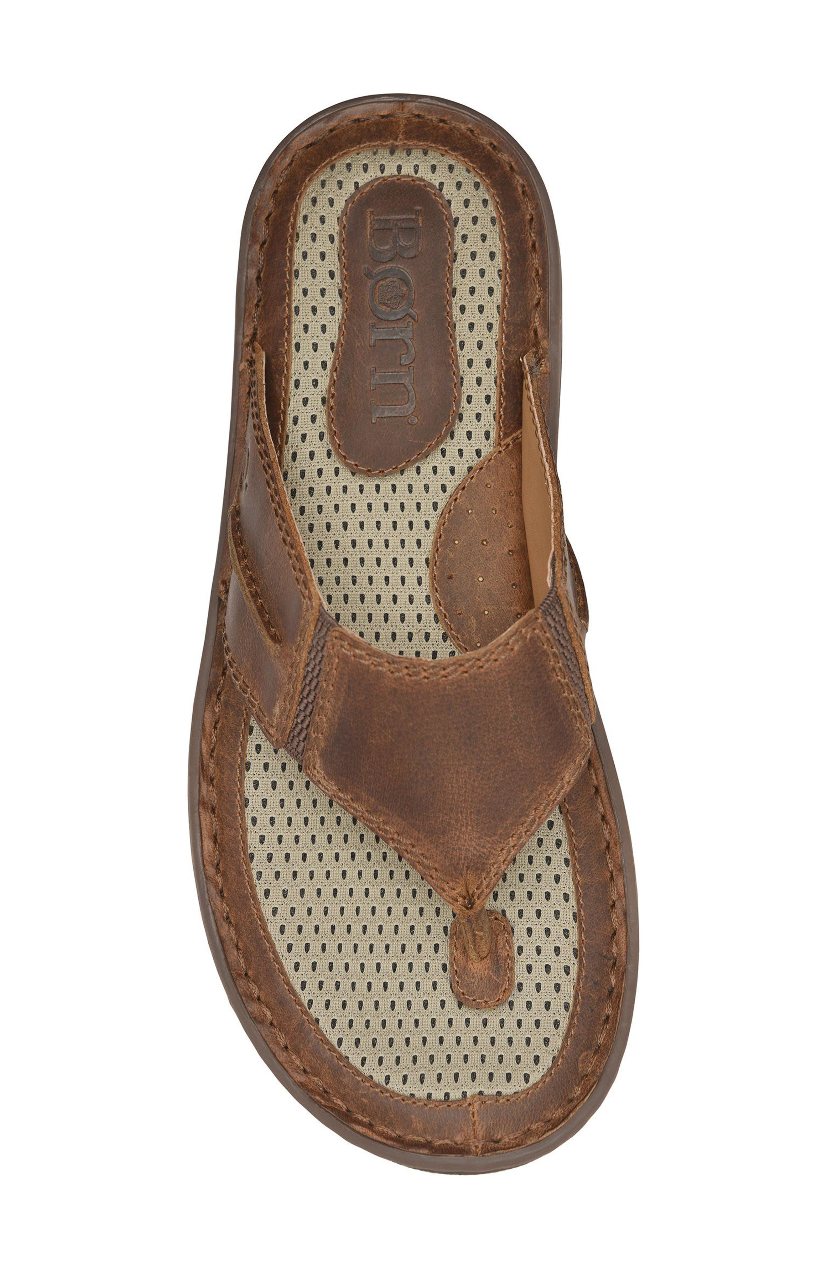 Børn Maso II Flip Flop, Alternate, color, Rust