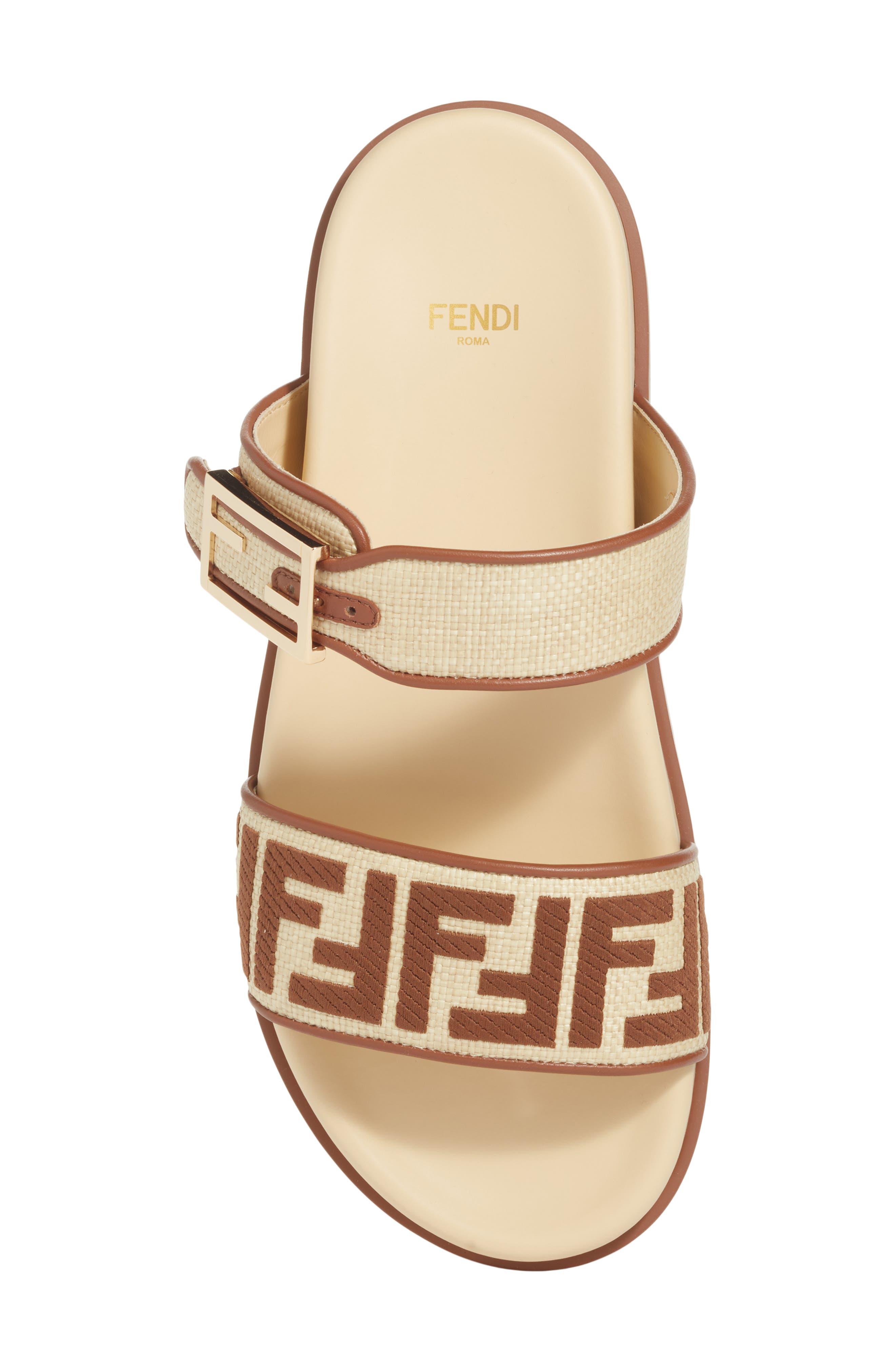 Feel Slide Sandal, Alternate, color, BROWN