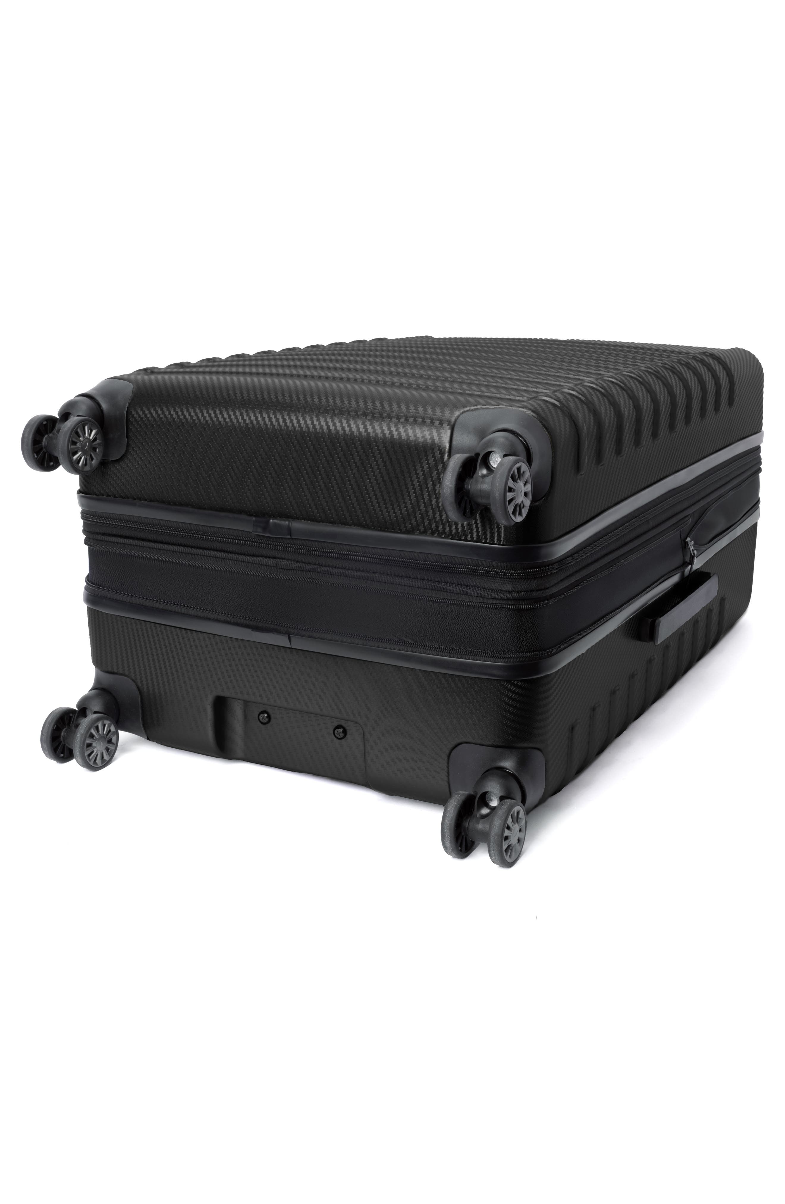 TRAVELPRO Rollmaster<sup>™</sup> Lite 2 28-Inch Expandable Large Checked Hardside Spinner Luggage, Alternate, color, Black Carbon Fiber