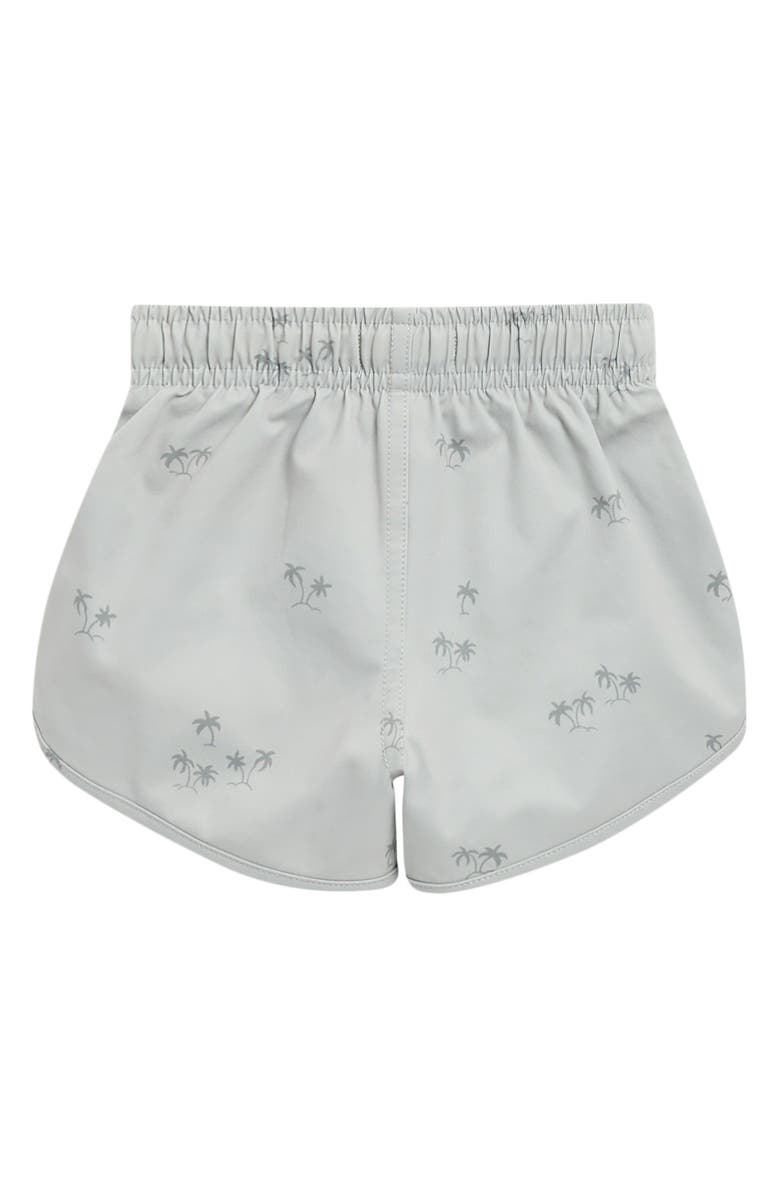 QUINCY MAE Palm UPF 50+ Swim Trunks, Alternate, color, Sage