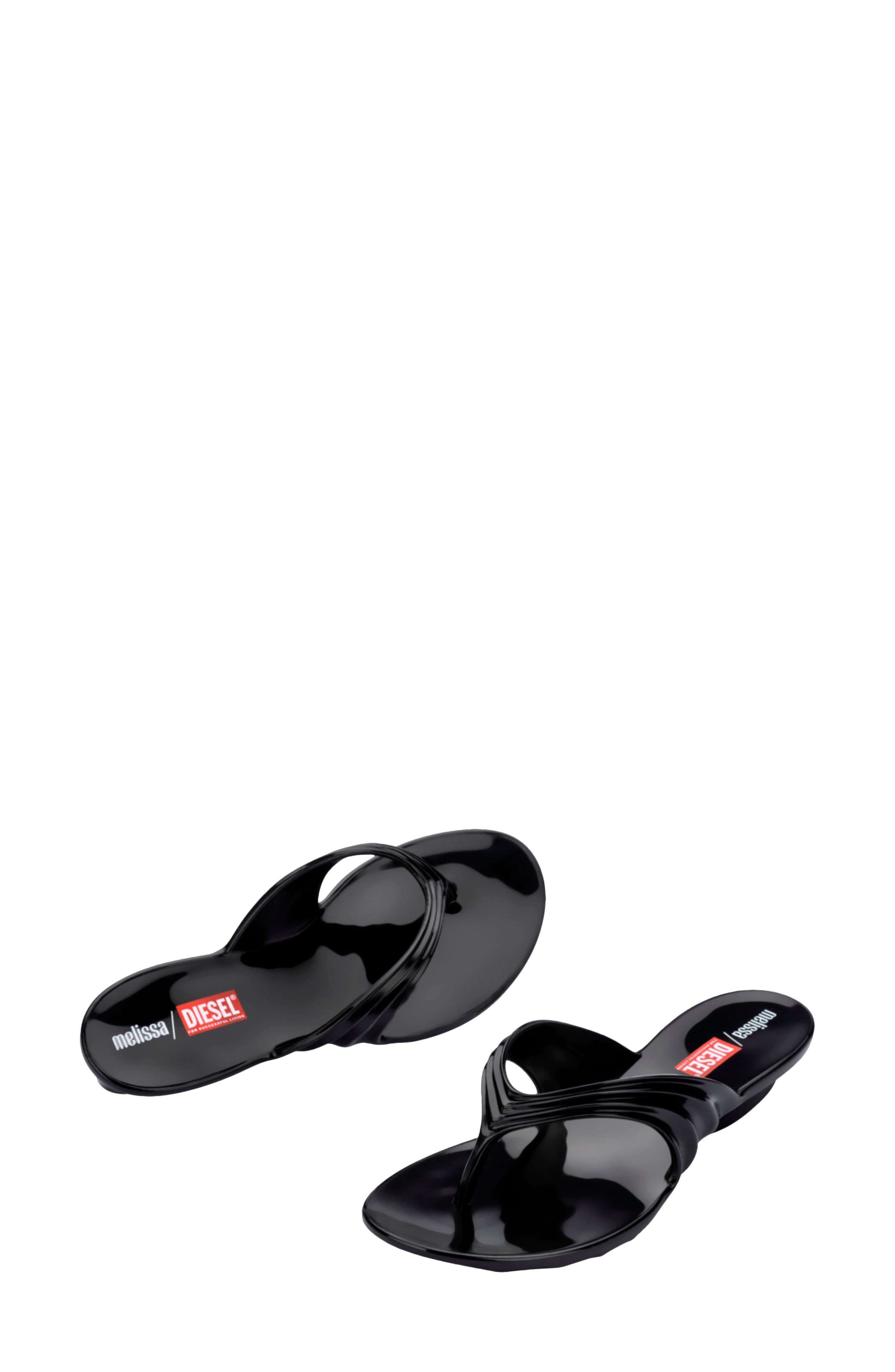 【melissa × DIESEL】コラボサンダル　ブラック　24cm Melissa x Diesel Flip Flop (Women) | Nordstrom