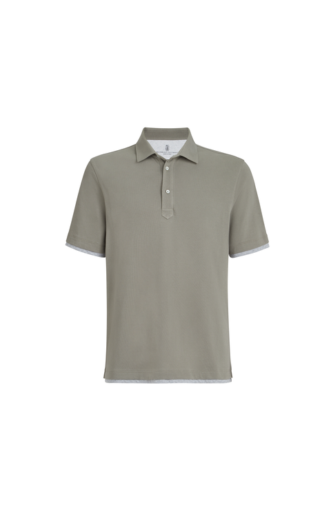 Piqué polo shirt