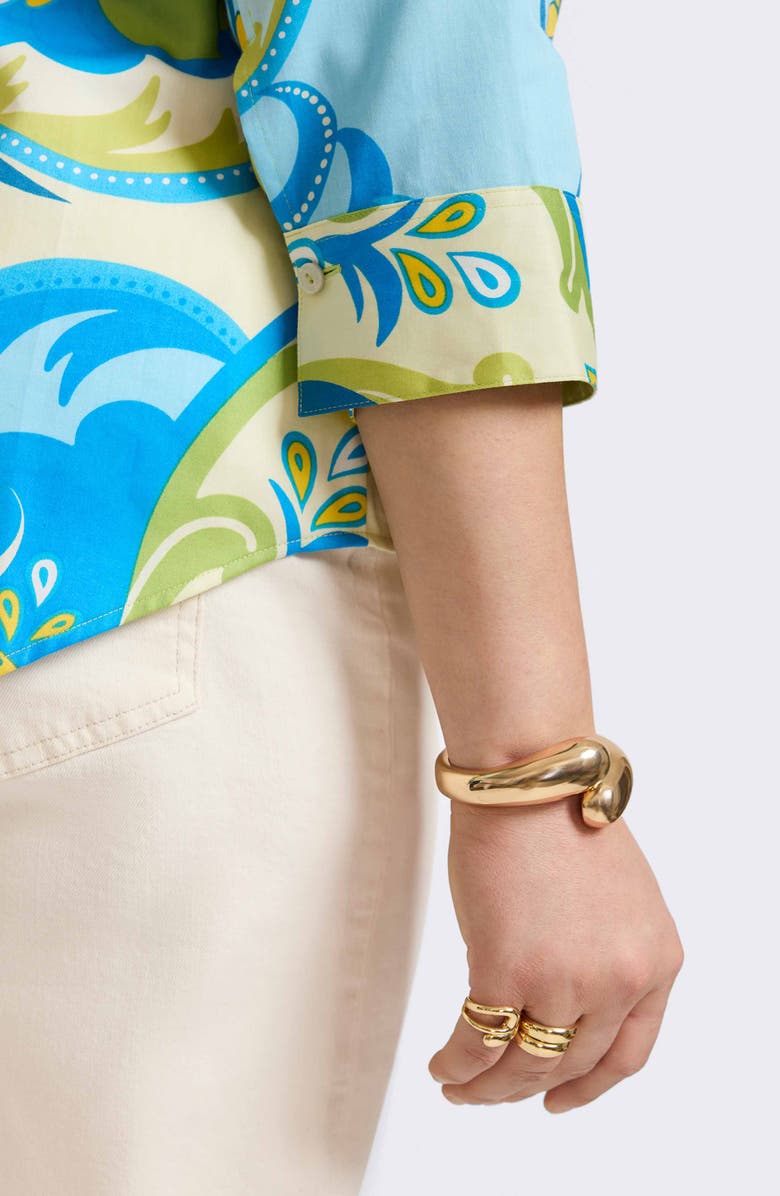 Foxcroft Margie Cotton Button-Up Shirt, Alternate, color, 