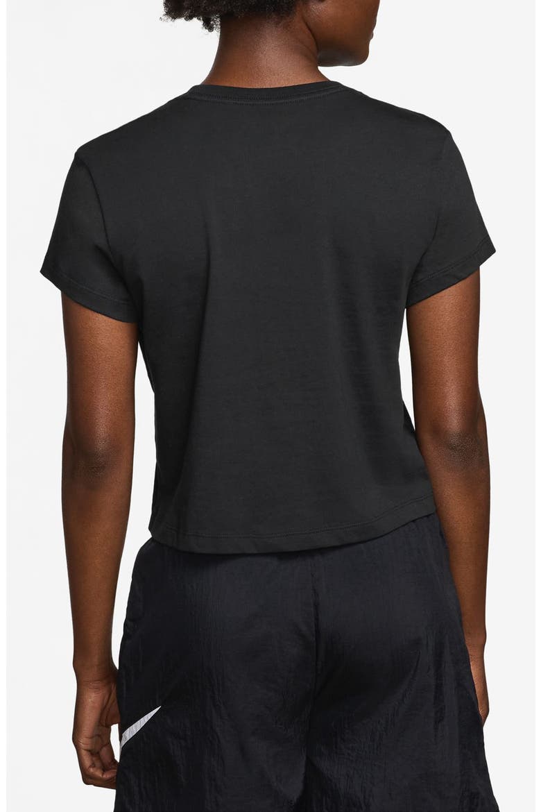 Sportwear Swoosh Graphic T-Shirt, Alternate, color, BLACK/ WHITE