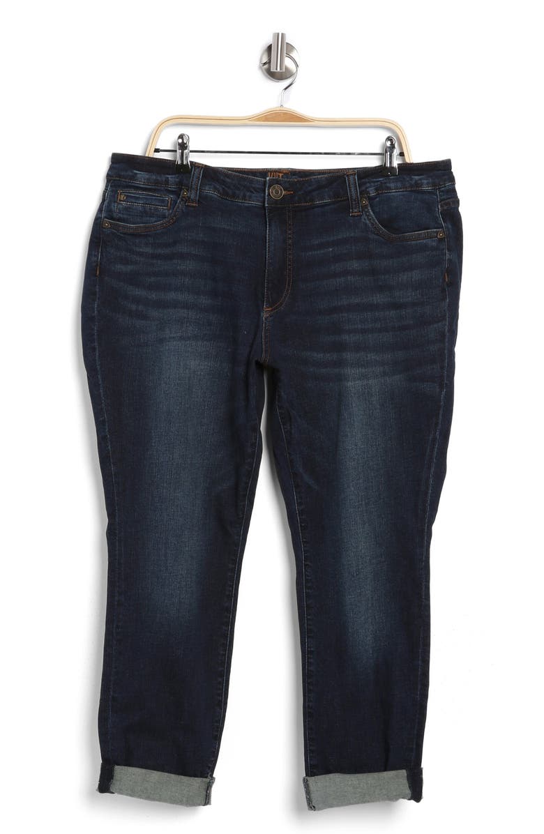 KUT from the Kloth Katy Boyfriend Jeans, Alternate, color, Ayana W/Dk Ston