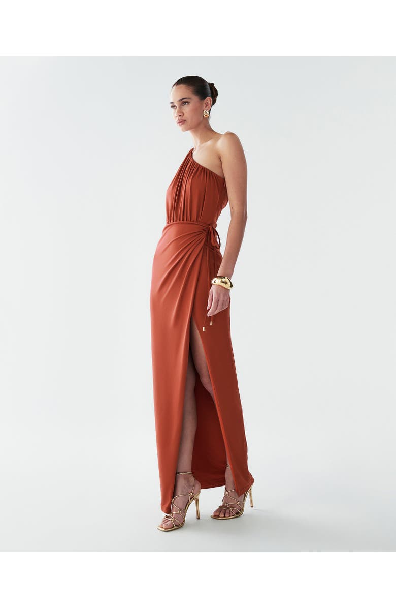 BWLDR Avenly Maxi Dress, Alternate, color, Copper