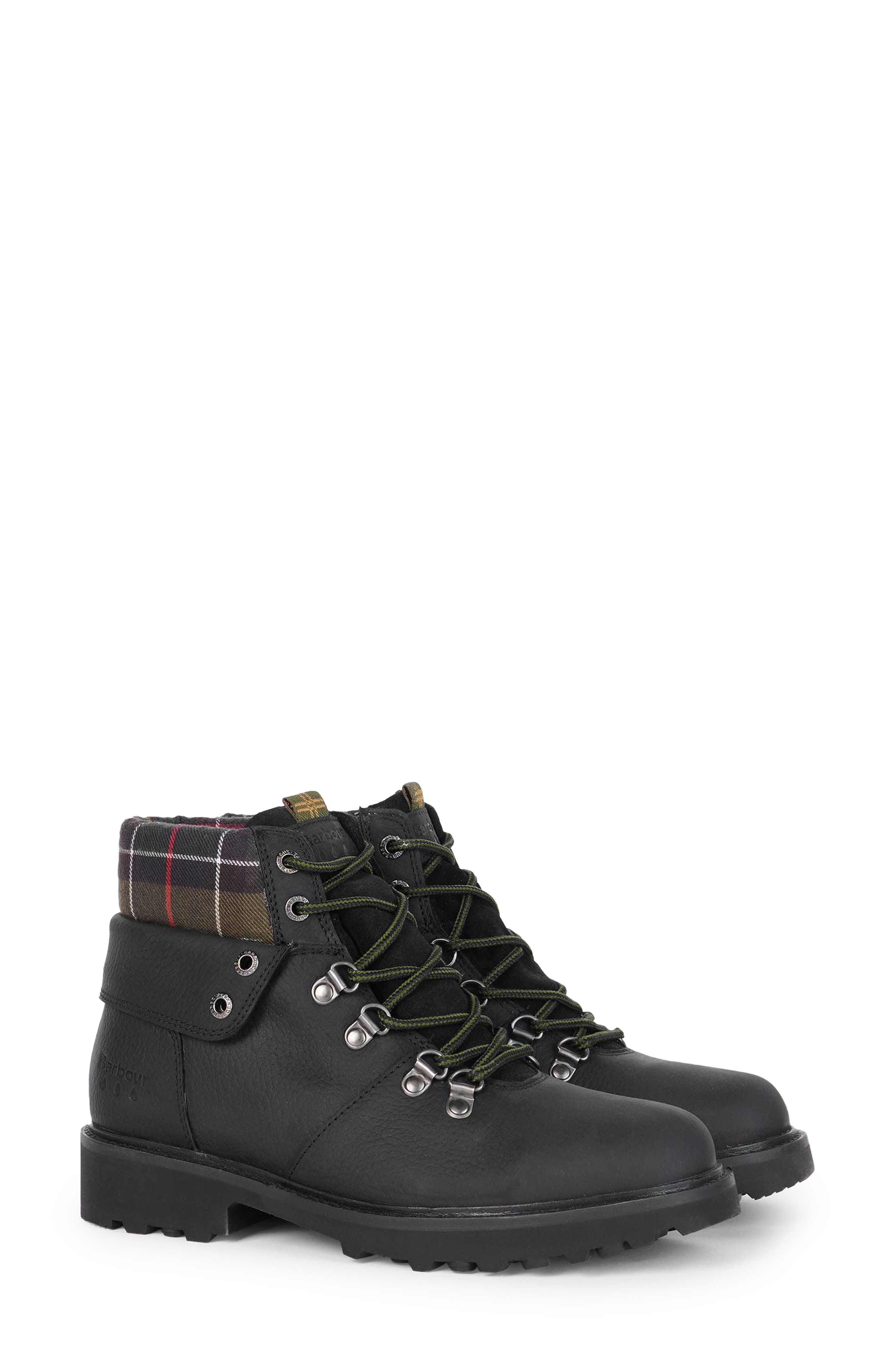 Barbour Burne Waterproof Boot, Main, color, 