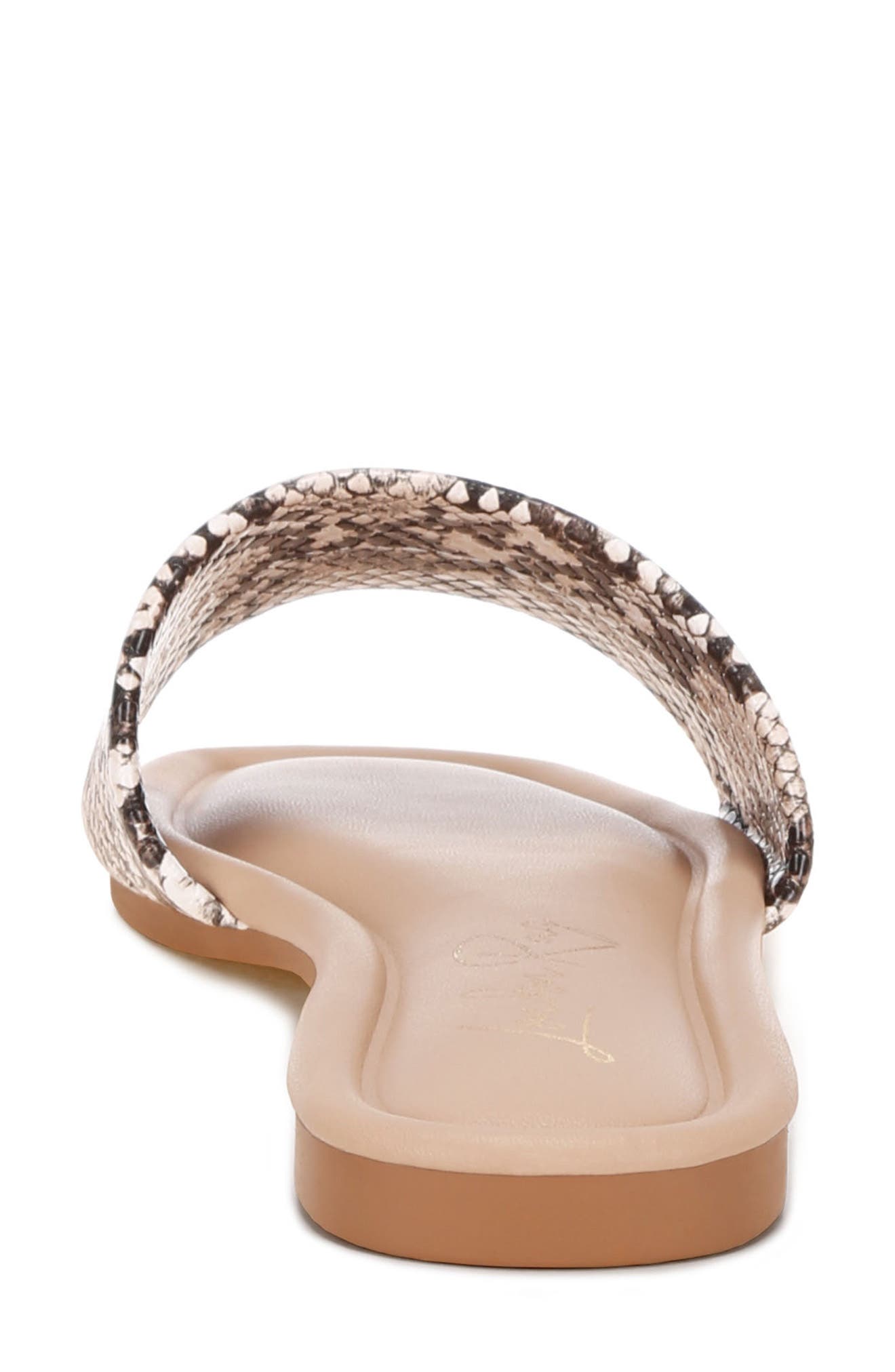 Zaltana Slide Sandal, Alternate, color, SNAKE