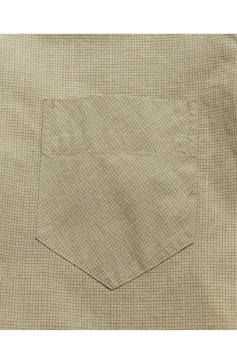 Billy Reid John Basket Weave Pattern Button-Up Shirt, Alternate, color, 