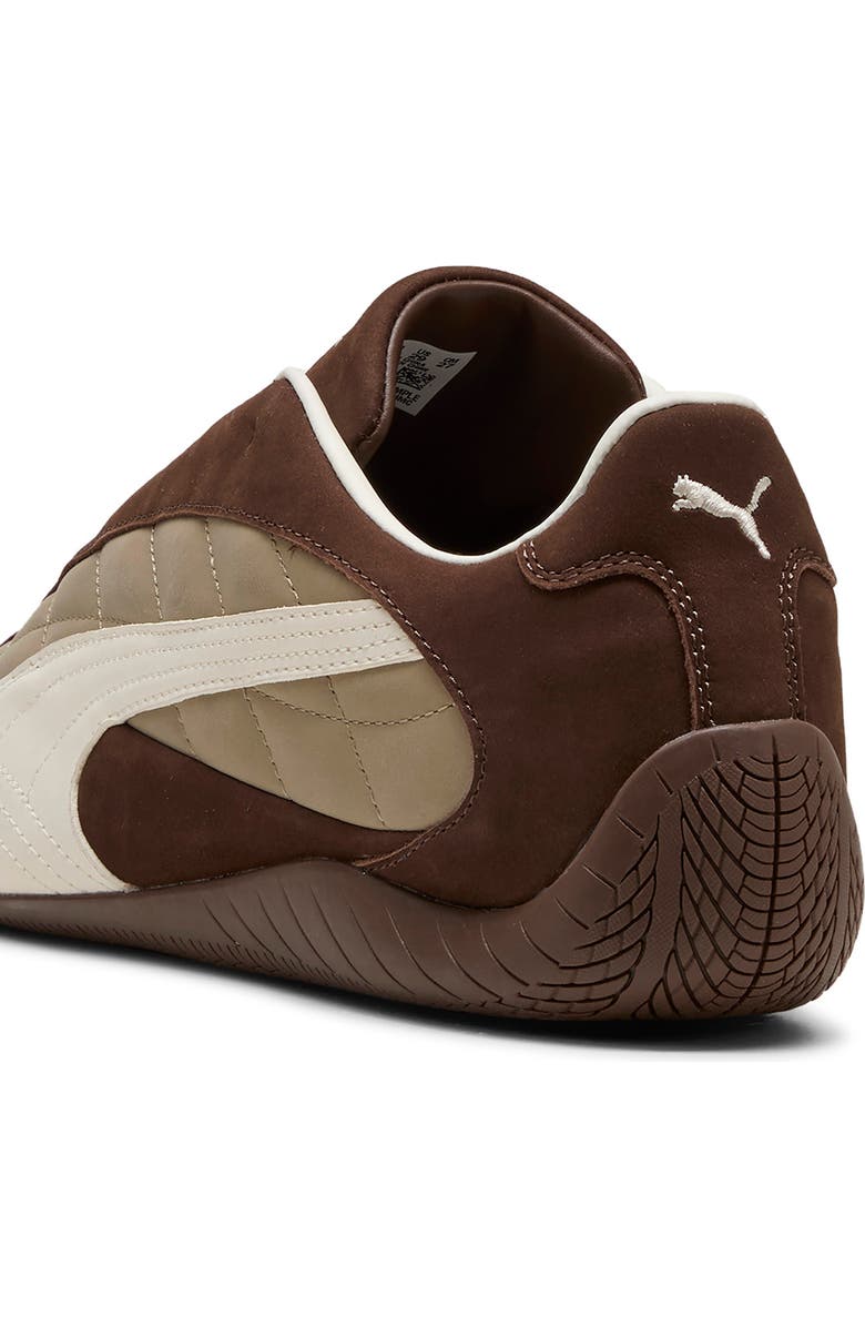 PUMA Speedcat Plus Quilted Sneaker, Alternate, color, Espresso Brown/ Warm White