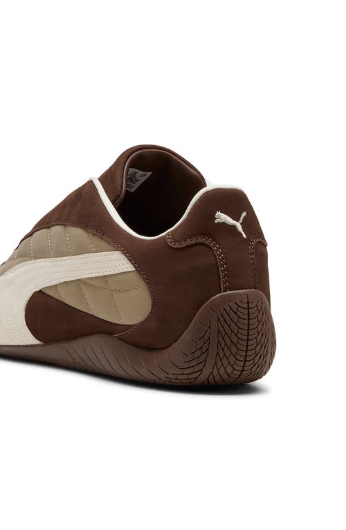 Puma Speedcat Plus Quilted Sneaker In Brown