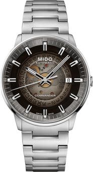 MIDO Commander Gradient Skeletal Automatic Bracelet Watch, 40mm