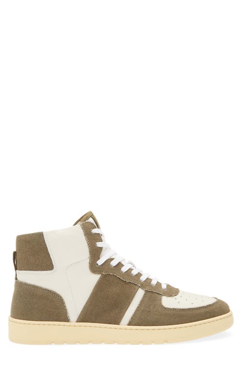 Collegium Pillar Destroyer High Top Sneaker In Green