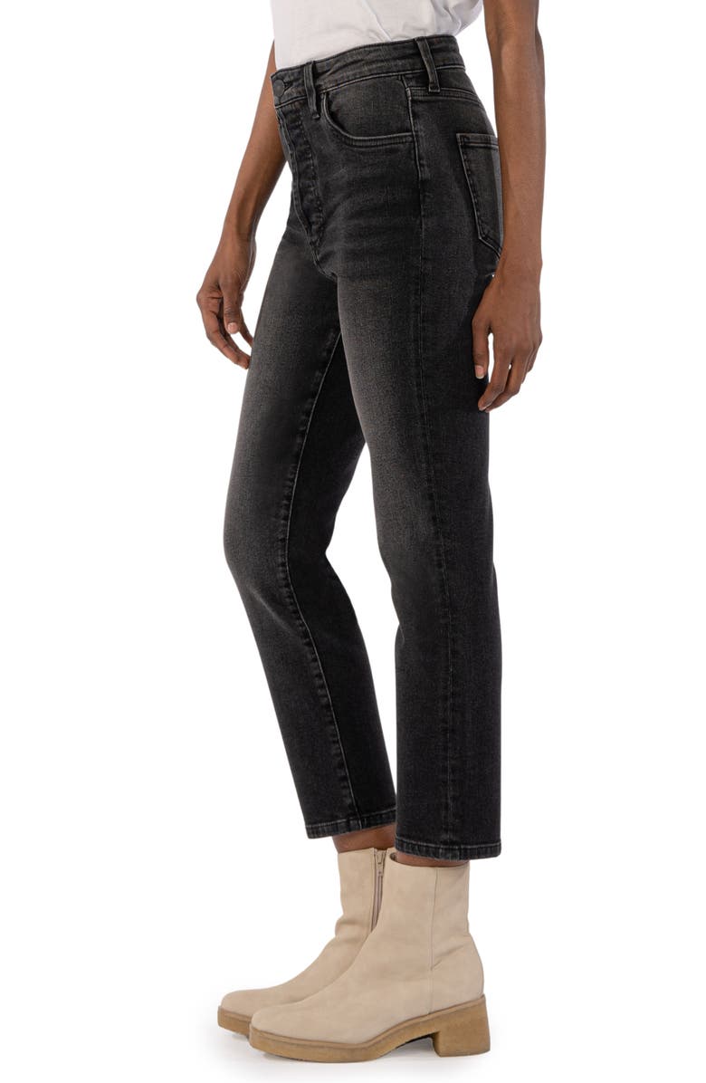 KUT from the Kloth Rosa High Waist Ankle Slim Straight Leg Jeans, Alternate, color,