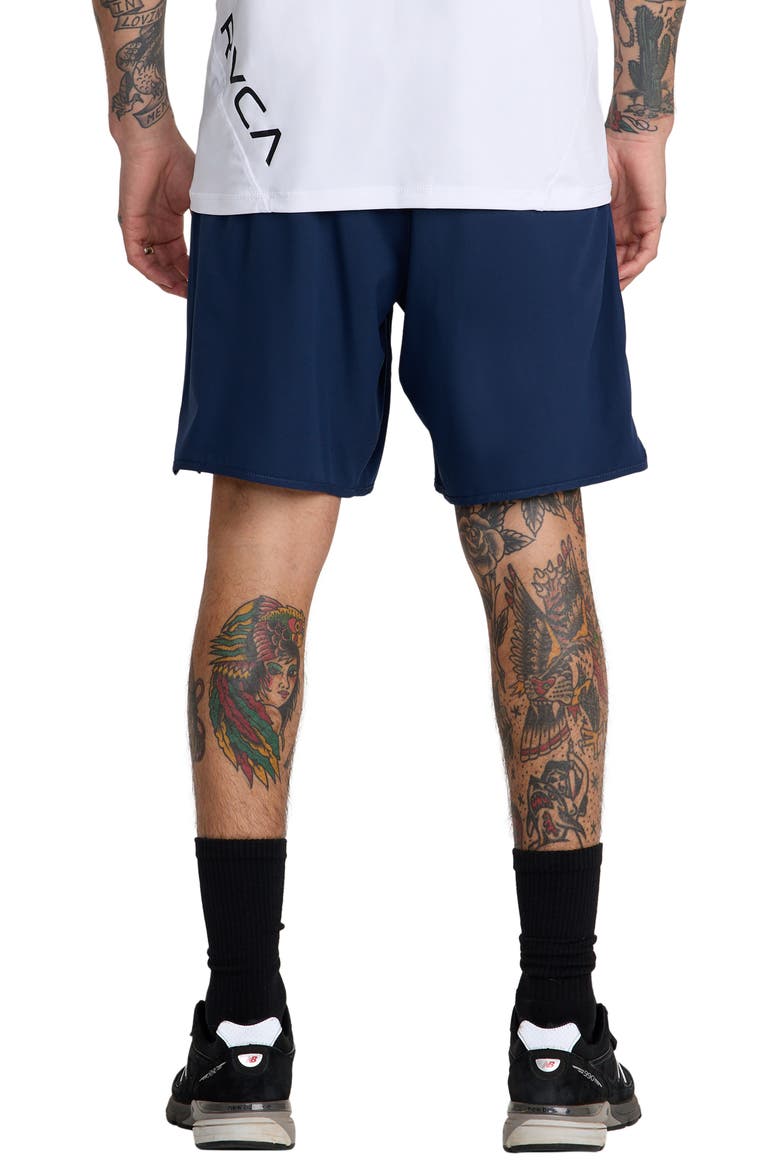 Yogger Stretch Shorts, Alternate, color, MIDNIGHT