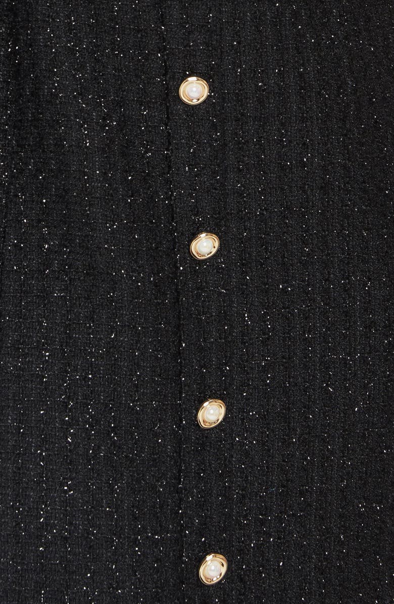 FLYING TOMATO Tweed Minidress, Alternate, color,