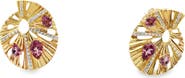 Hueb Bahia 18k Gold Diamond & Stone Stud Earrings