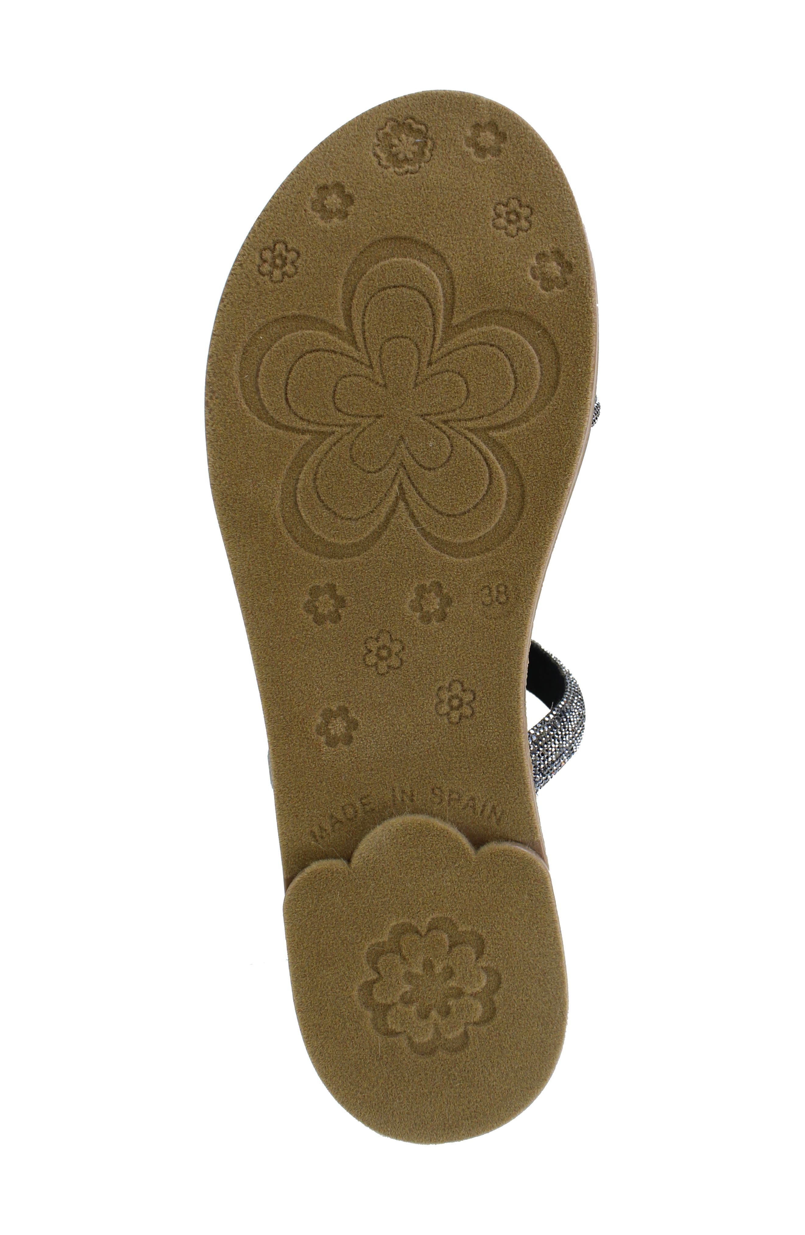 National Comfort Alicante Crystal Slide Sandal, Alternate, color, Lead