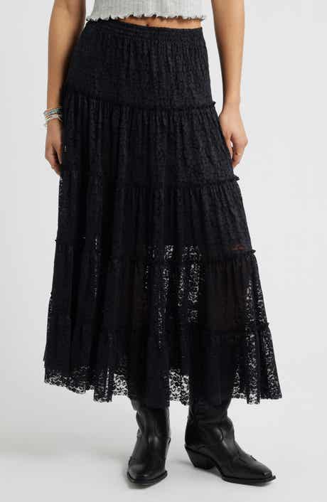 Lace Maxi Skirt