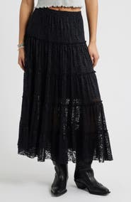 BP. Lace Maxi Skirt