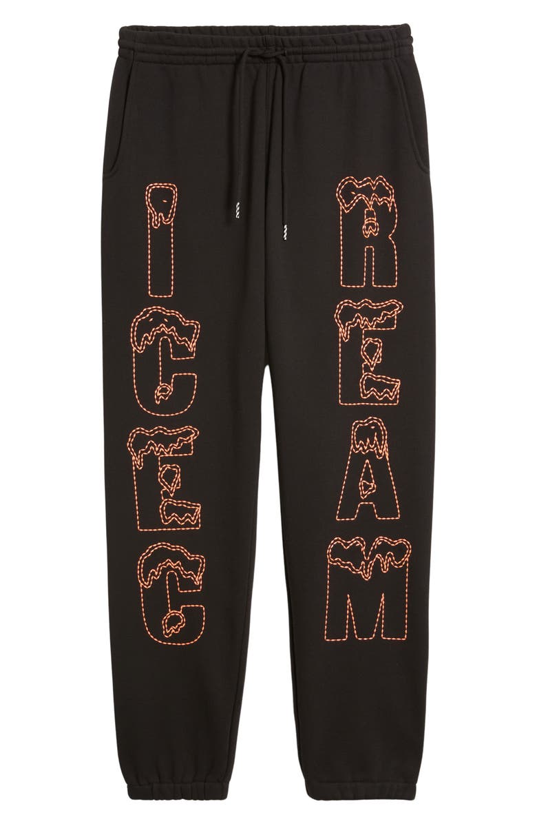 ICECREAM Snow Tops Embroidered Joggers, Alternate, color, 