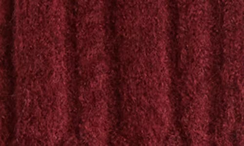 Cole Haan Cable Knit Scarf In Red