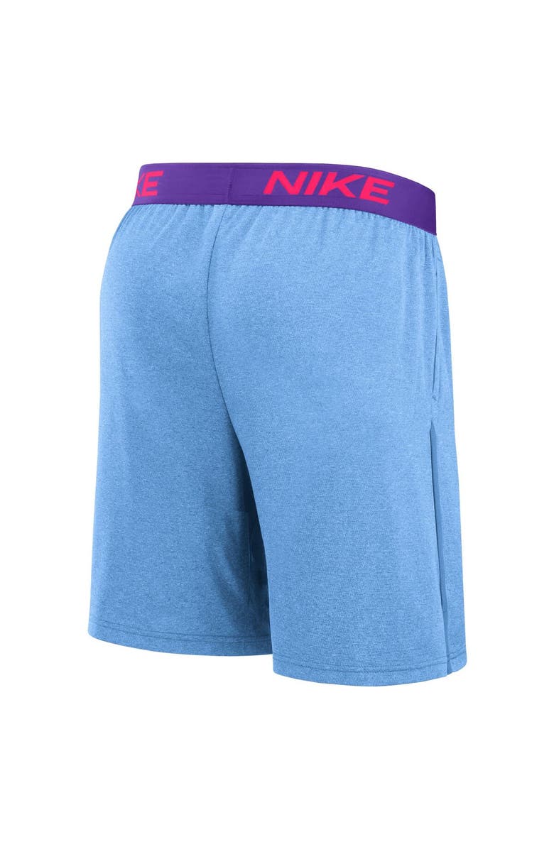 Nike Men's Nike  Light Blue Colorado Rockies 2025 City Connect Authentic Collection Performance Knit Shorts, Alternate, color, Light Blue