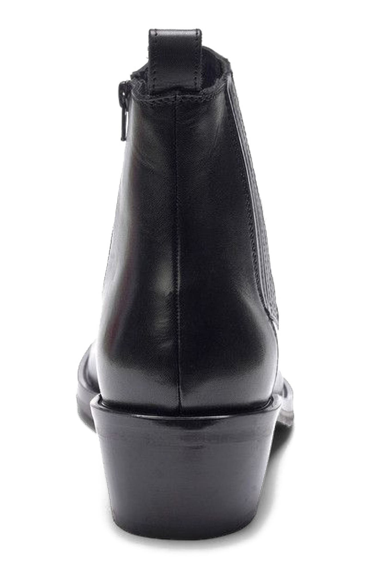 A. Veer Beckett Chelsea Boot, Alternate, color, Black Leather
