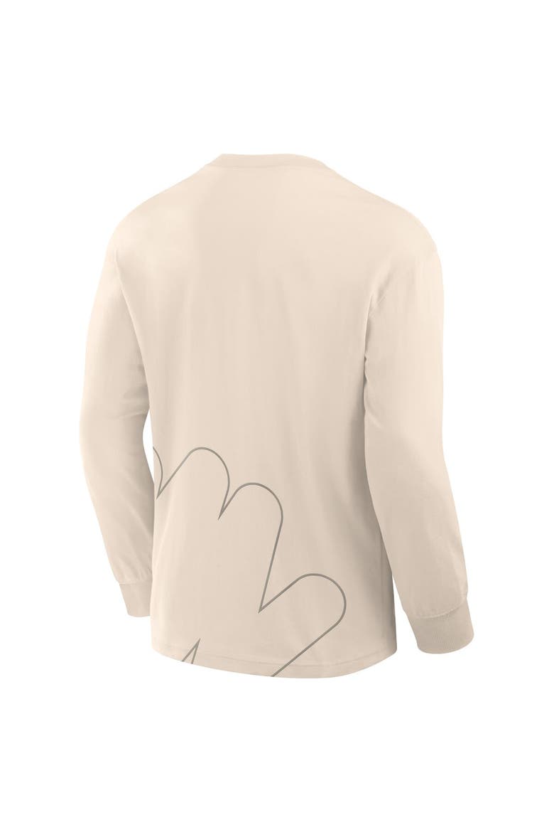 Men's Fanatics Cream Milano Cortina 2026 Winter Olympics Long Sleeve T-Shirt, Alternate, color, Cream