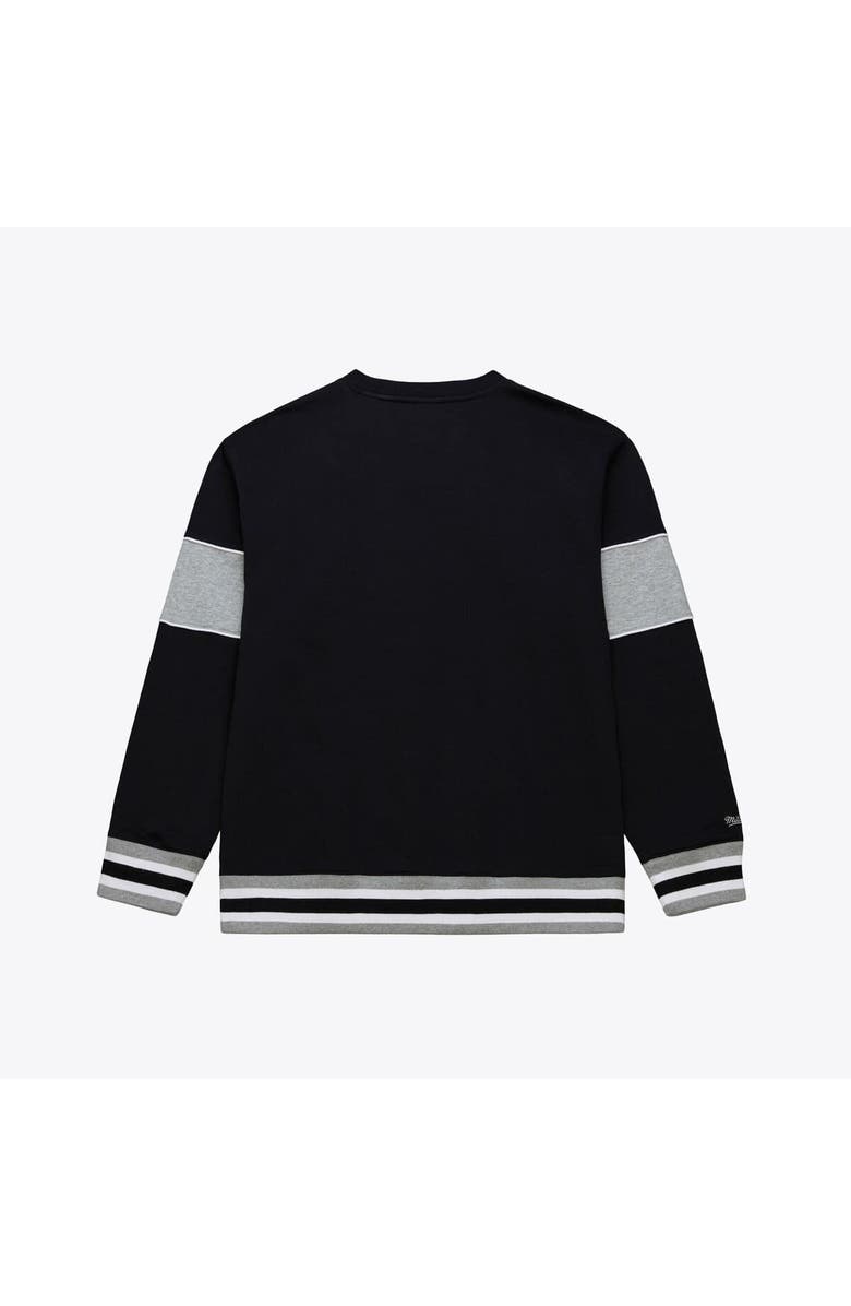 Mitchell
Ness Men
s Mitchell
Ness Black Texas Longhorns Fleece Sweatshirt, Alternate, color, Black