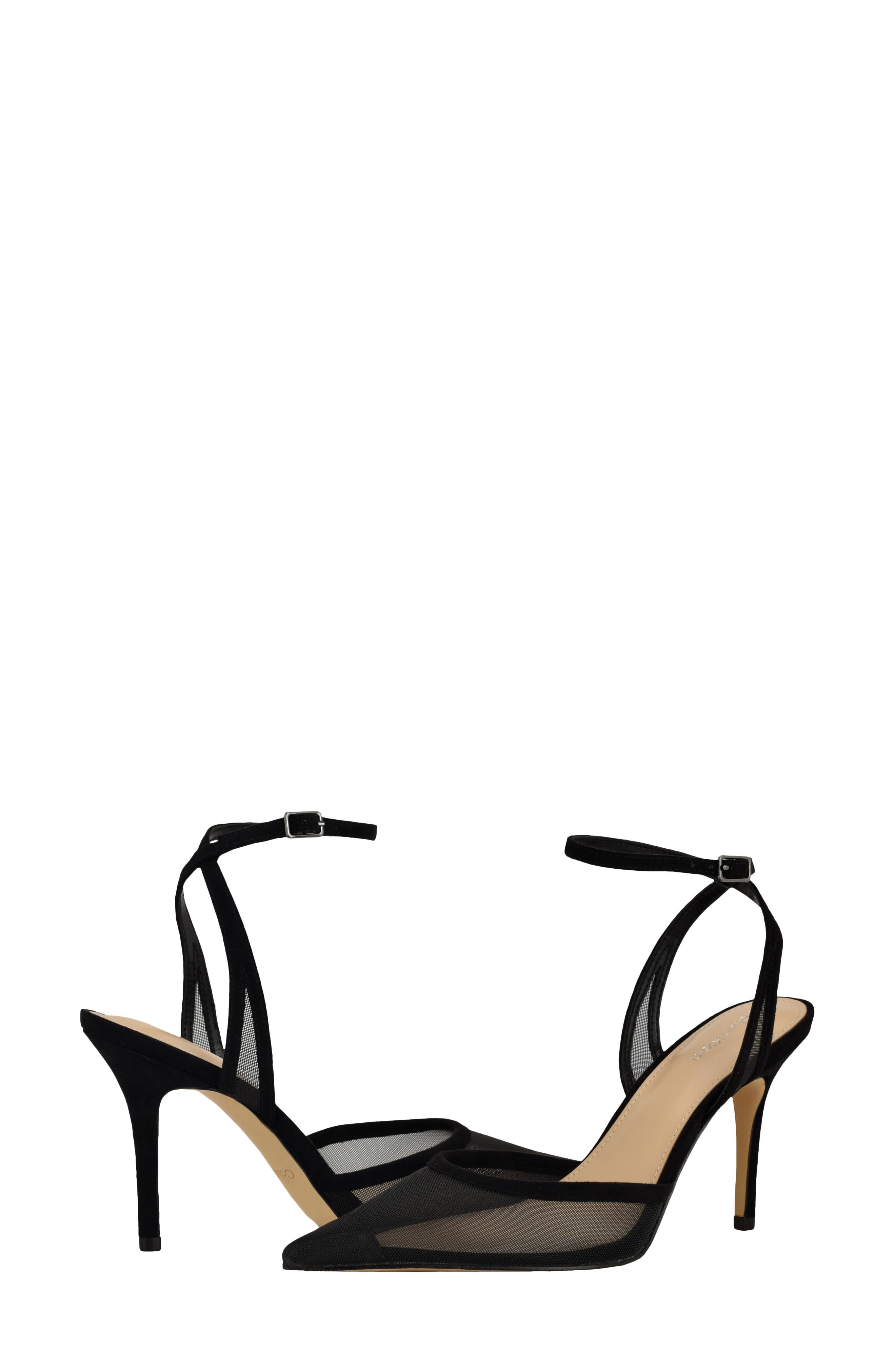 Calvin Klein Ozala Ankle Strap Pump, Alternate, color, 