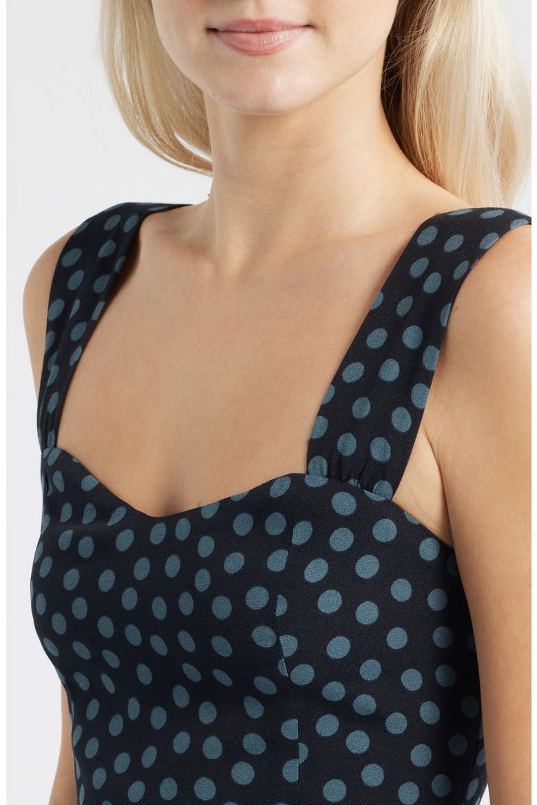Hester Crepe Top, Alternate, color, COSMIC DOT