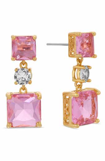 Ariana Cubic Zirconia Drop Earrings