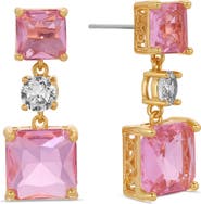 EYE CANDY LOS ANGELES Ariana Cubic Zirconia Drop Earrings