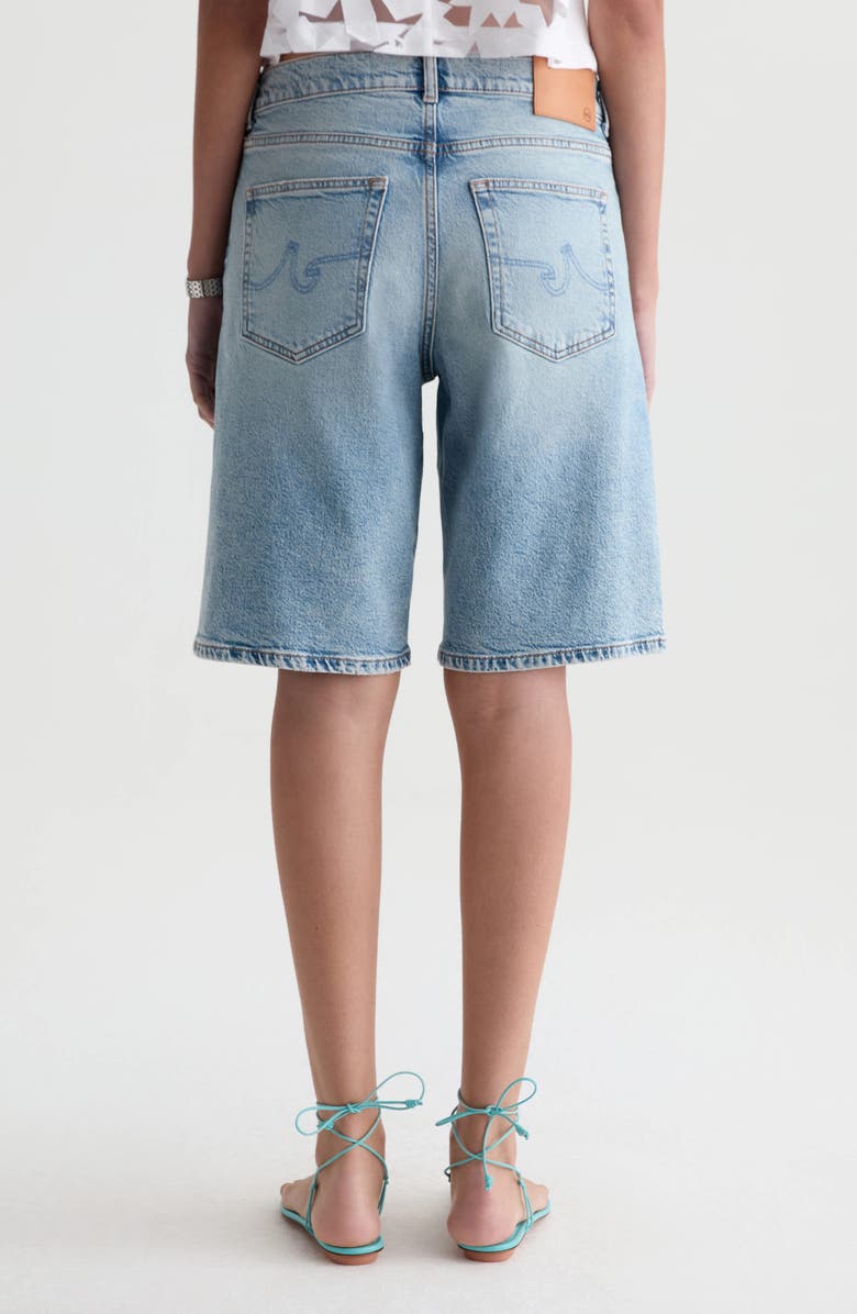 AG Thalia Denim Bermuda Shorts, Alternate, color, Highway 29