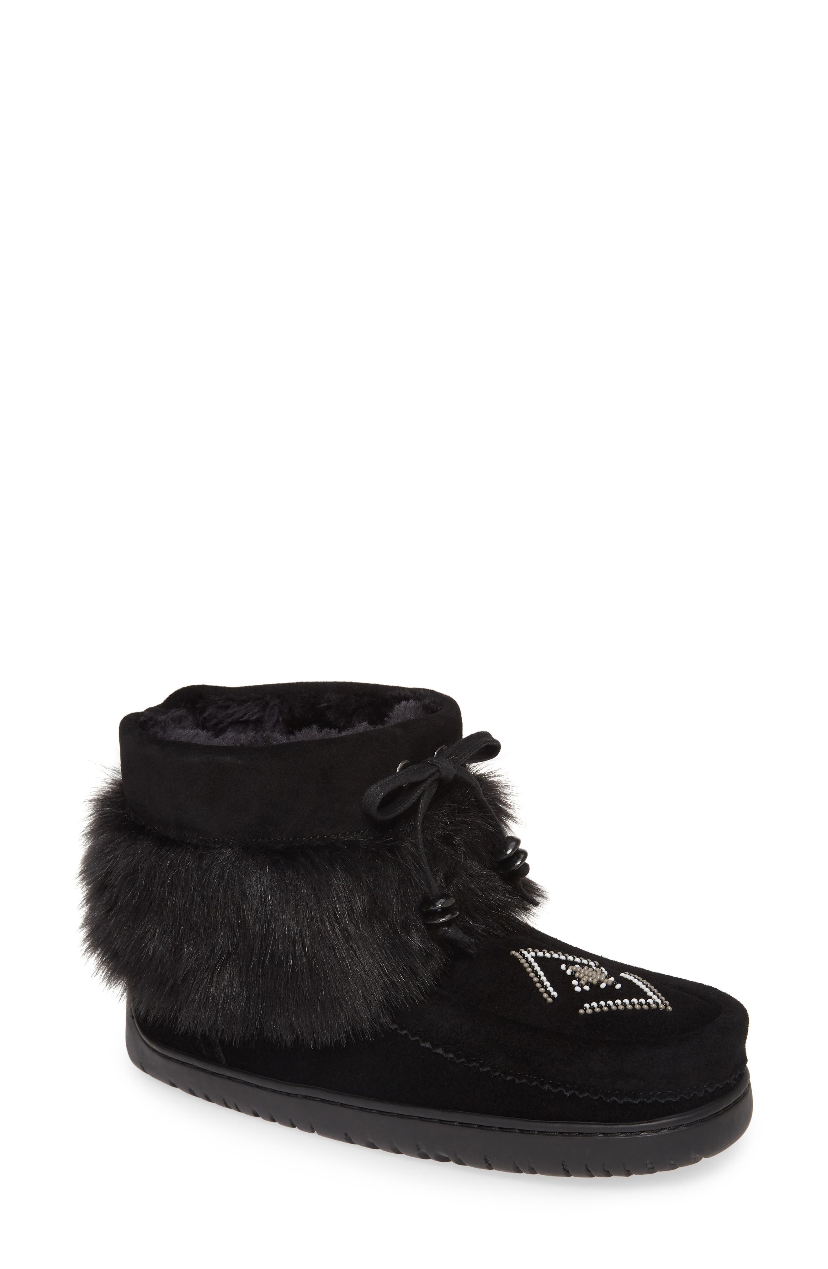 Manitobah Mukluks Keewatin Faux Fur Boot, Main, color, 