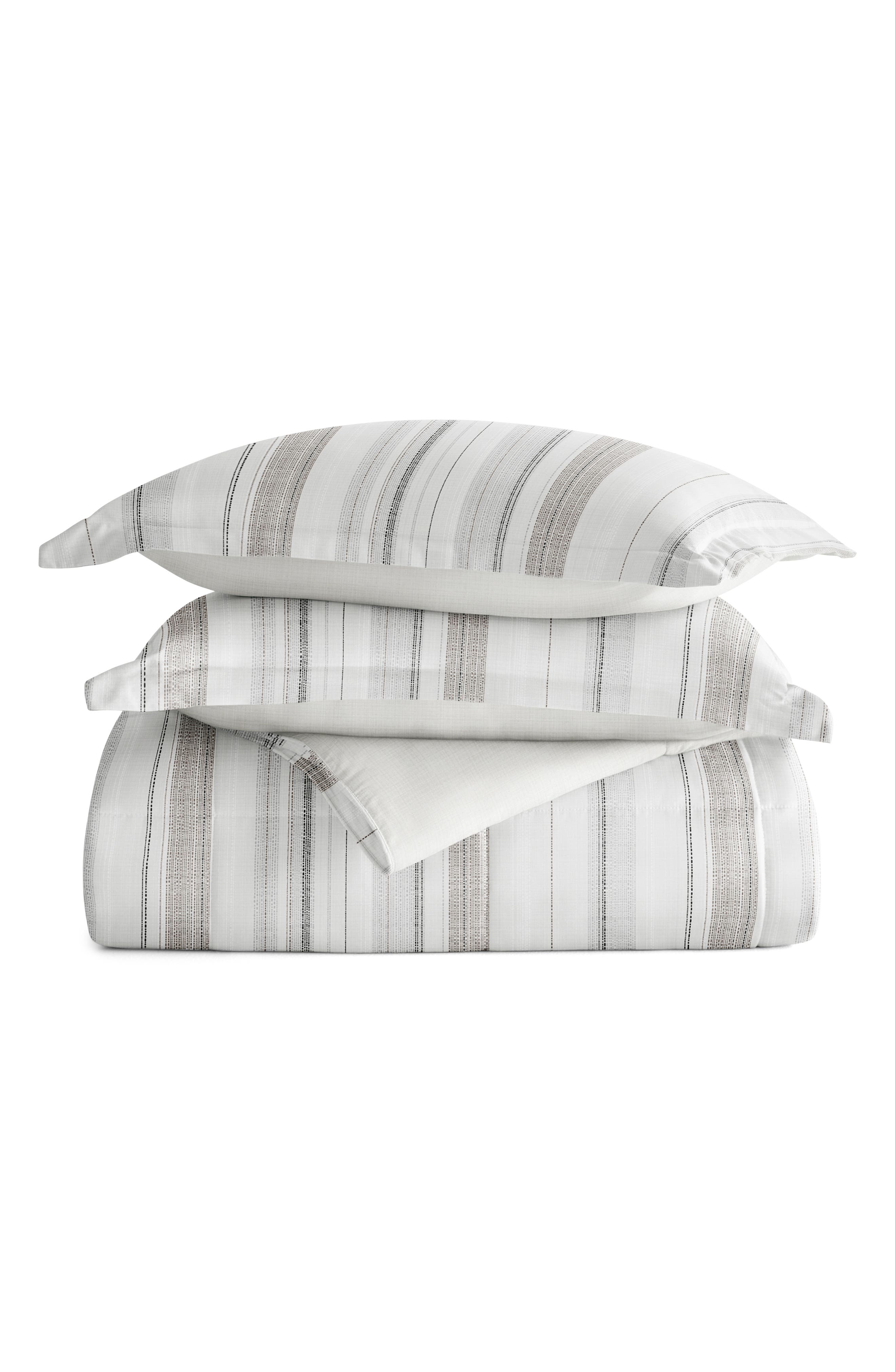 HOMESPUN Vintage Stripe Reversible 3-Piece Comforter Set