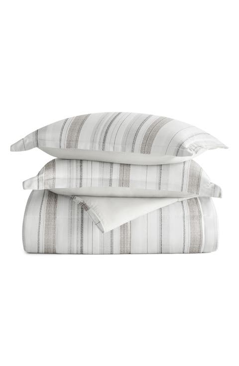 Vintage Stripe Reversible 3-Piece Comforter Set