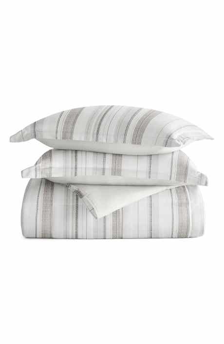 HOMESPUN Vintage Stripe Reversible 3-Piece Comforter Set