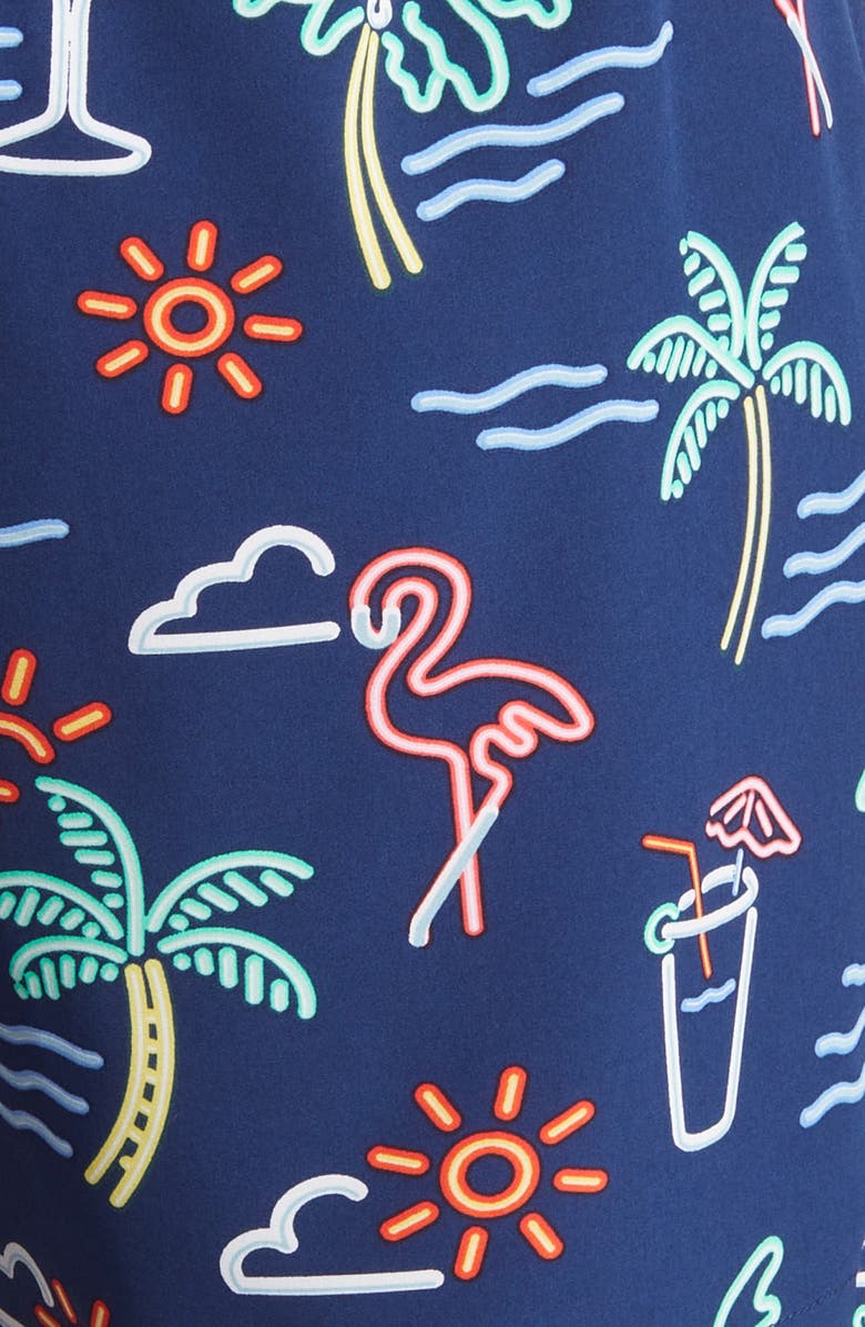 Chubbies Classic 7-Inch Swim Trunks, Alternate, color, The Neon Lights