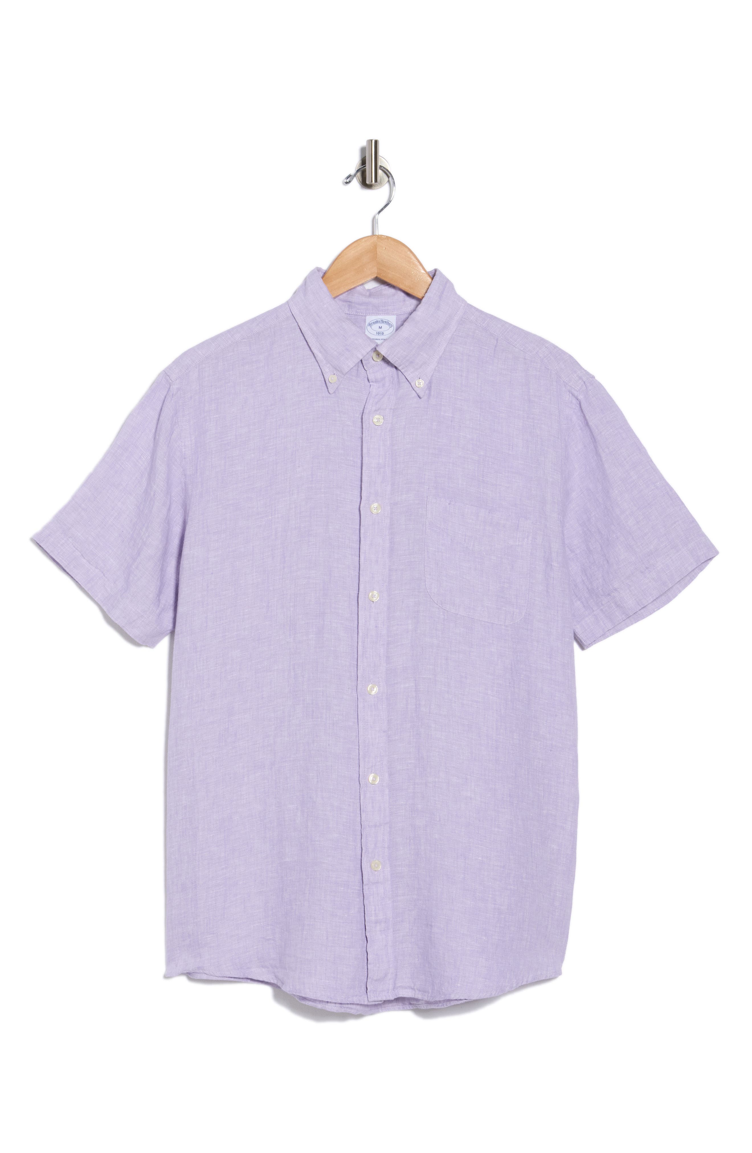 Brooks Brothers Short Sleeve Linen Shirt