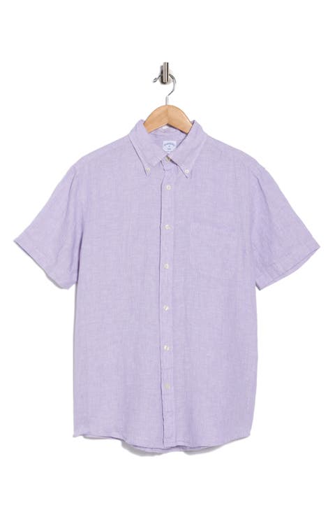 Short Sleeve Linen Shirt